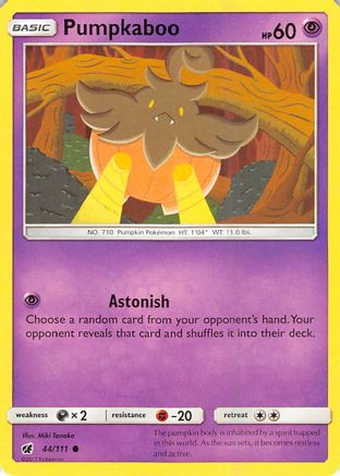 Pumpkaboo 044/111 - SM  Crimson Invasion - for just $0.05! 
