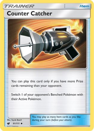 Counter Catcher 091/111 - SM  Crimson Invasion Reverse Holofoil - for just $1.58! 