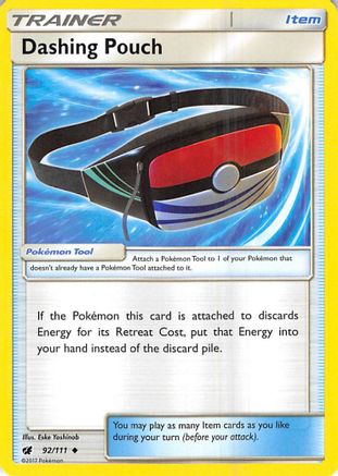 Dashing Pouch 092/111 - SM  Crimson Invasion - for just $0.08! 