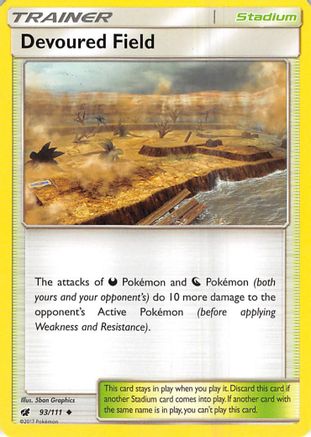 Devoured Field 093/111 - SM  Crimson Invasion - for just $0.05! 