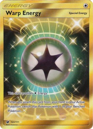 Warp Energy (Secret) 123/111 - SM  Crimson Invasion Holofoil - for just $1.76! 