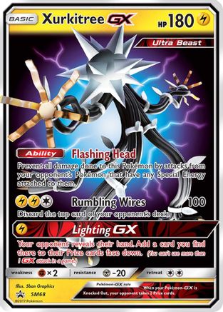 Xurkitree GX SM68/248 - SM Promos Holofoil - for just $4.10! 