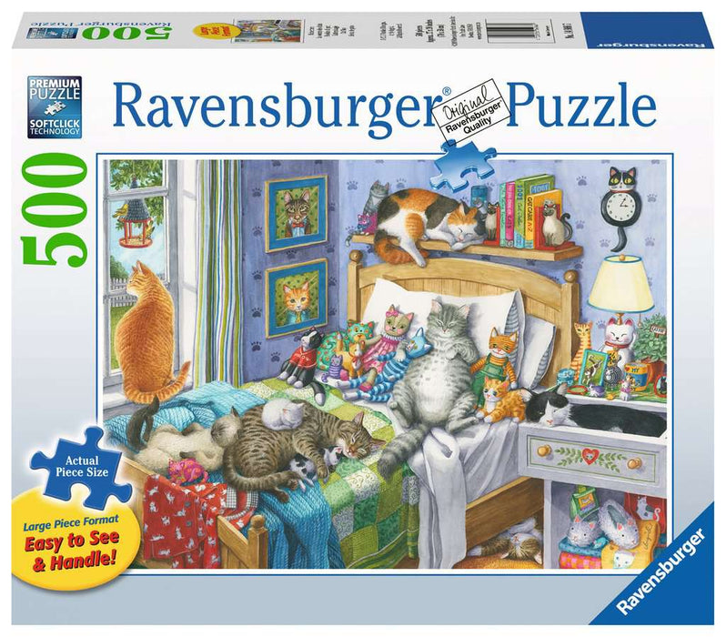 Puzzle: Large Format - Cat Nap - for just $18.49! 