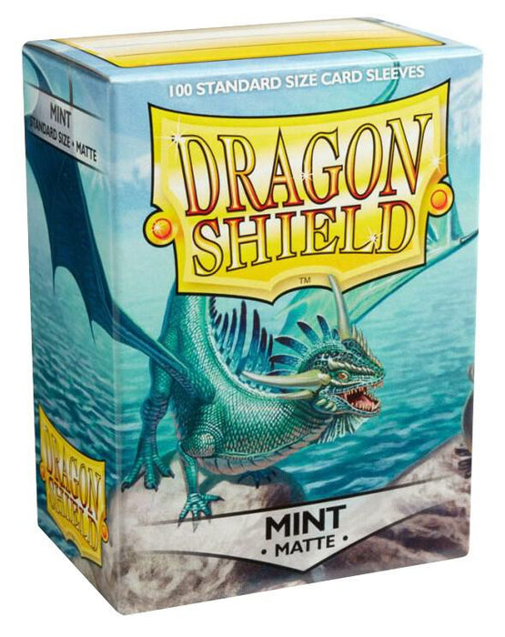 Dragon Shield: Standard 100ct Sleeves - Mint (Matte) - for just $14.99! 