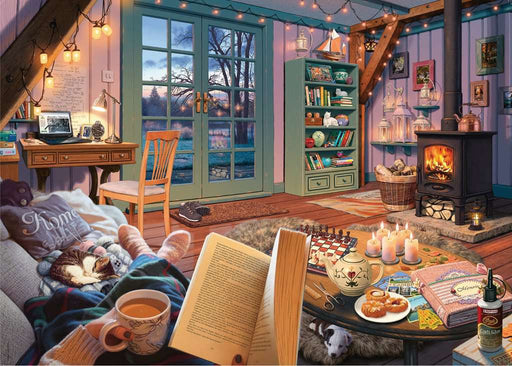 Puzzle: Large Format - Cozy Retreat - for just $18.49! 