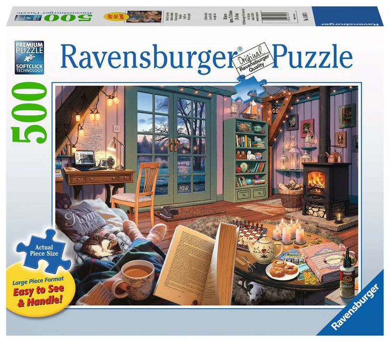 Puzzle: Large Format - Cozy Retreat - for just $18.49! 