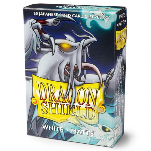 Dragon Shield: Japanese Size 60ct Sleeves - White (Classic) - for just $7.99! 