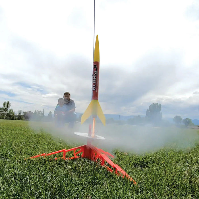 Rascal™ & HiJinks™ Launch Set - Rocket-Building Kit, Beginner Flying-Rocket-Model Kit for Ages 10+ - for just $44.99! 