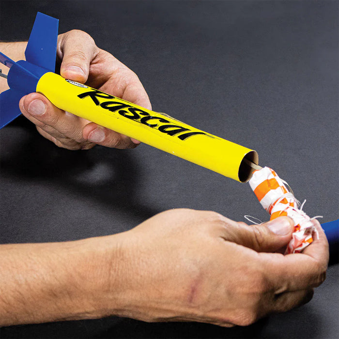 Rascal™ & HiJinks™ Launch Set - Rocket-Building Kit, Beginner Flying-Rocket-Model Kit for Ages 10+ - for just $44.99! 
