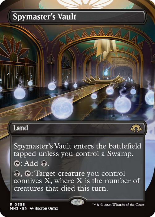 Spymaster's Vault (Borderless) [Modern Horizons 3] - Just $0.35! Shop now at Retro Gaming of Denver