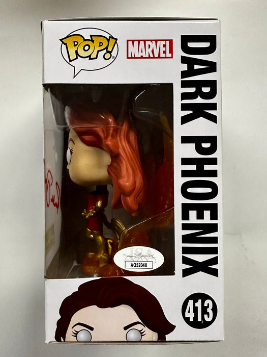 Famke Janssen Signed Marvel Dark Phoenix 2019 Vaulted Funko Pop! #413 JSA COA - for just $200! 