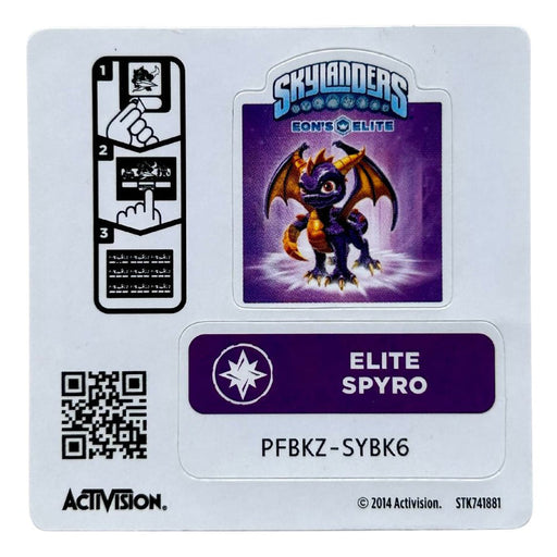 Spyro (Eon's Elite) (Sticker Sheet) - for just $12! 