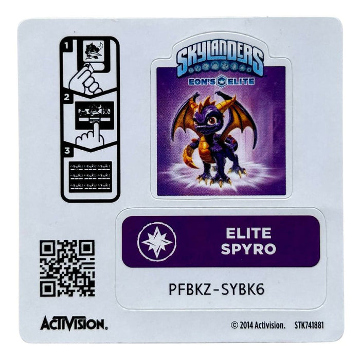 Spyro (Eon's Elite) (Sticker Sheet) - for just $12! 