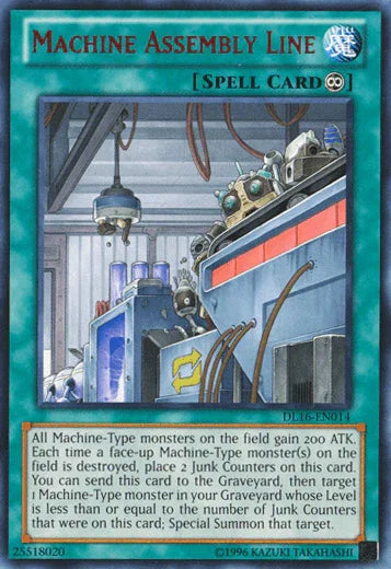 Machine Assembly Line (Red) [DL16-EN014] Rare - for just $0.15! 