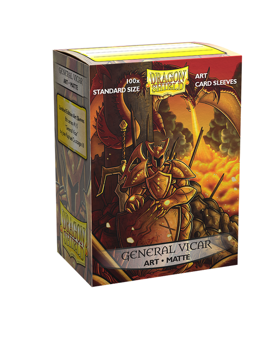 Dragon Shield: Standard 100ct Art Sleeves - General Vicar - Just $0! Shop now at Retro Gaming of Denver