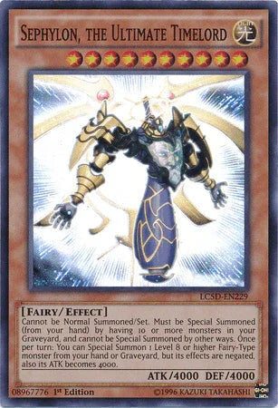 Sephylon, the Ultimate Timelord [LC5D-EN229] Super Rare - for just $0.15! 