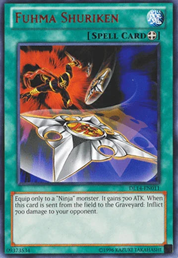 Fuhma Shuriken (Red) [DL14-EN011] Rare - for just $0.50! 