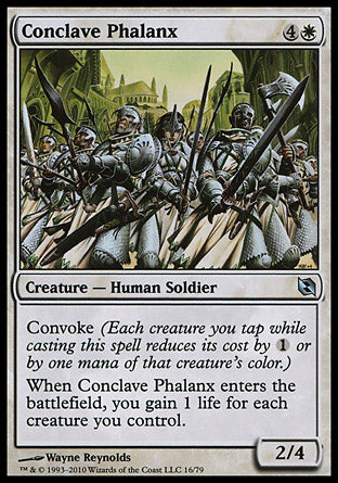 Conclave Phalanx (Duel Decks: Elspeth vs Tezzeret) Near Mint - for just $0.21! 