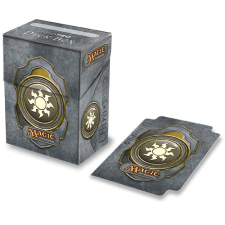 Ultra PRO: Deck Box - Mana 3 (White) - for just $0! 