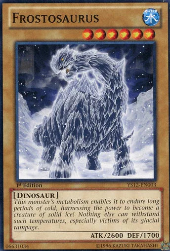 Frostosaurus [YS12-EN003] Common - for just $0.10! 