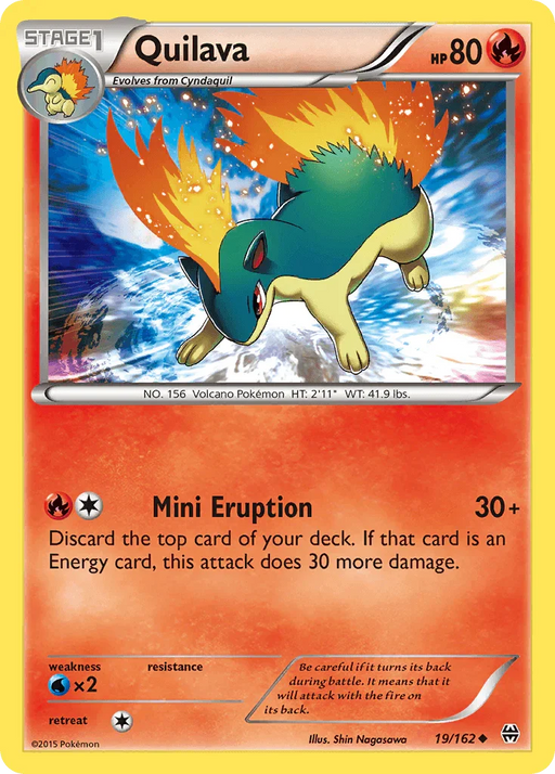 Quilava (19/162) [XY: BREAKthrough] - for just $0.15! 