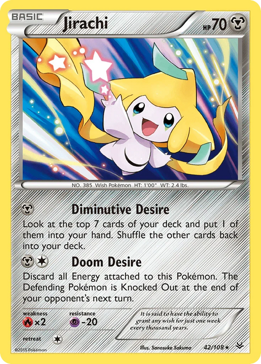 Jirachi (42/108) [XY: Roaring Skies] - for just $4! 