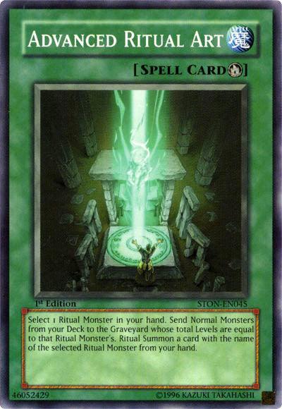 Advanced Ritual Art [STON-EN045] Common - for just $0.15! 