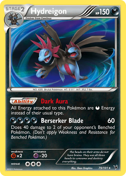 Hydreigon (79/101) [Black & White: Noble Victories] - for just $2.80! 