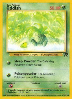 Oddish (63/82) [Team Rocket Unlimited] - for just $0.25! 