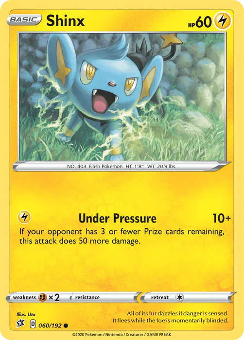 Shinx (060/192) [Sword & Shield: Rebel Clash] - for just $0.10! 