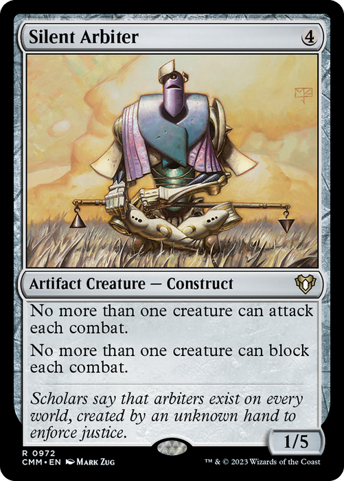 Silent Arbiter (CMM-972) - Commander Masters - for just $3.89! 