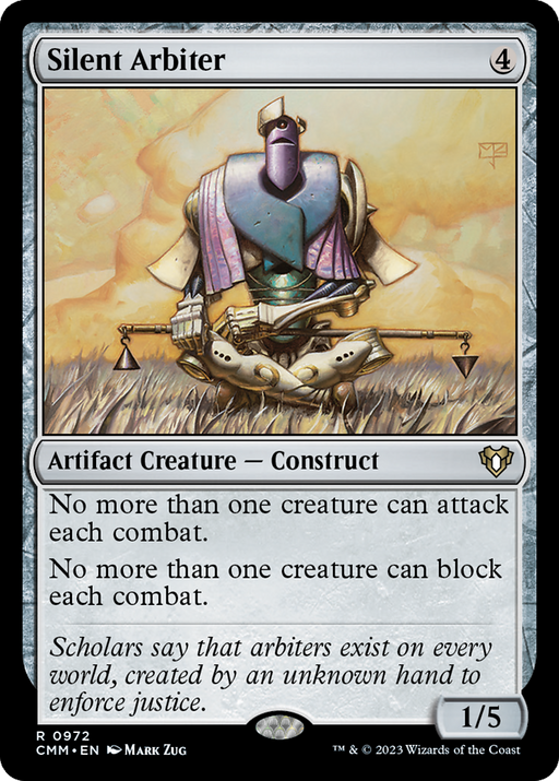 Silent Arbiter (CMM-972) - Commander Masters - for just $3.73! 