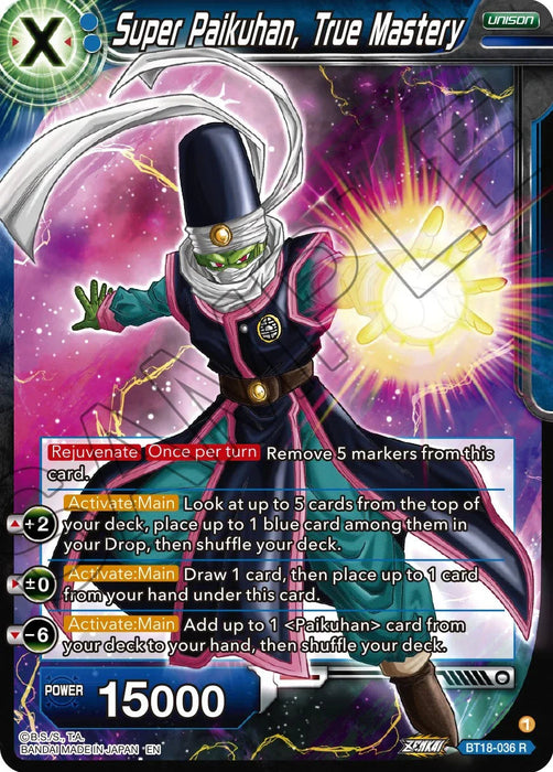 Super Paikuhan, True Master (BT18-036) [Dawn of the Z-Legends] - for just $0.10! 