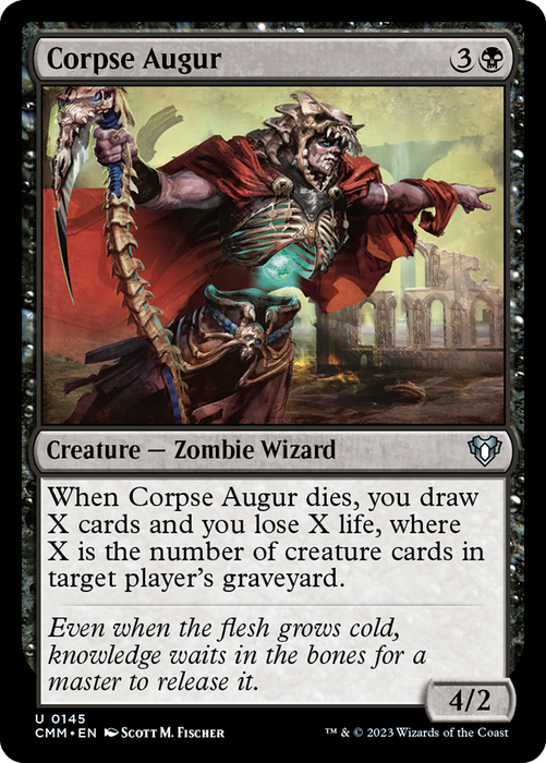 Corpse Augur (CMM-145) - Commander Masters - for just $0.08! 
