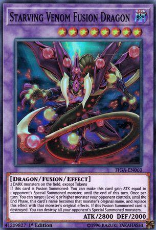 Starving Venom Fusion Dragon [FIGA-EN060] Super Rare - for just $0.50! 