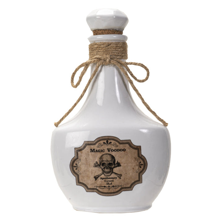Magic Voodoo Apothecary Cursed Skull Bottle - for just $19.99! 