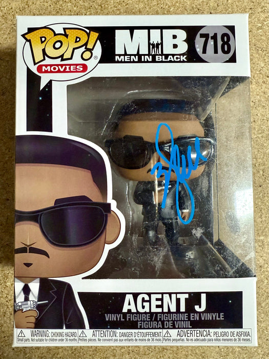 Will Smith Signed Agent J Men In Black Funko Pop! Exclusive #718 With JSA COA - for just $375! 