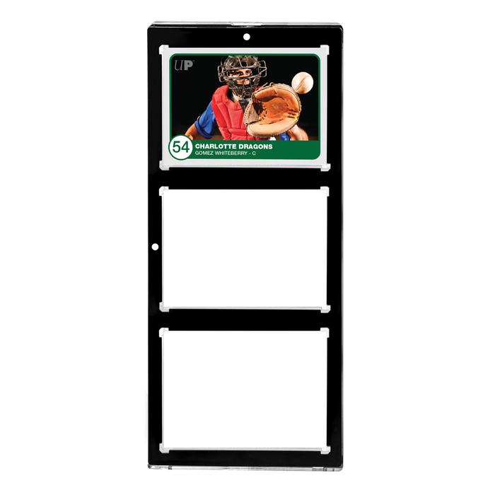 35PT 3-Card Black Border UV ONE-TOUCH® Magnetic Holder - for just $13.99! 