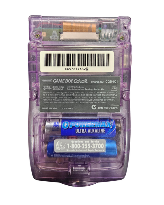 Game Boy Color (GBC) [Atomic Purple] [IPS Screen] – Good Condition - for just $174.99! 
