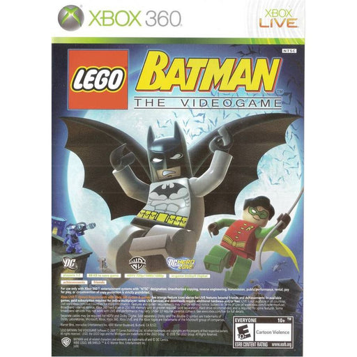 LEGO Batman / Pure Double Pack (Xbox 360) - Premium Video Games - Just $0! Shop now at Retro Gaming of Denver