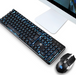 Wireless charging light gaming keyboard and mouse set mechanical feel - for just $128.42! 