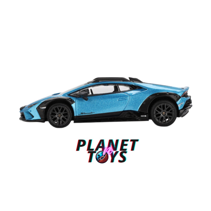 Mini GT 1:64 Lamborghini Huracán Sterrato Blue Aegir #807 - for just $13.99! 