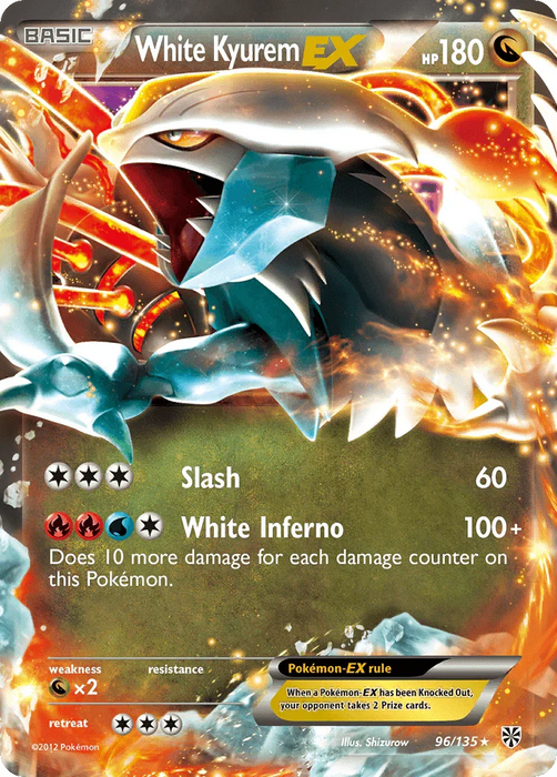 White Kyurem EX (96/135) [Black & White: Plasma Storm] - for just $1.90! 