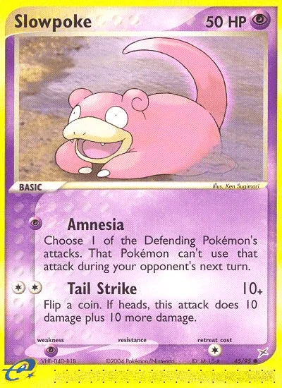 Slowpoke (45/95) [EX: Team Magma vs Team Aqua] - for just $3.45! 