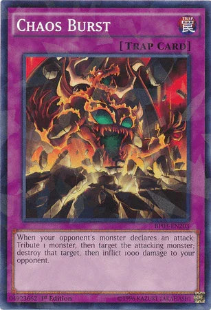 Chaos Burst [BP03-EN203] Shatterfoil Rare - for just $0.15! 