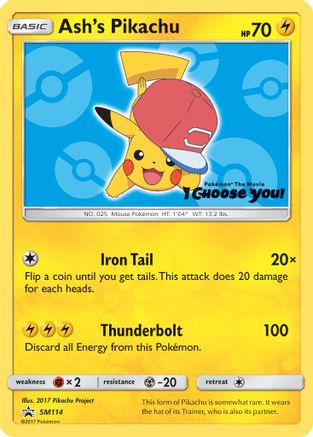 Ash's Pikachu SM114/248 - SM Promos - for just $12.73! 