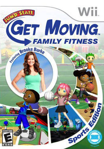 JumpStart Get Moving: Family Fitness featuring Brooke Burke Sports Edition (Wii) - for just $0! 