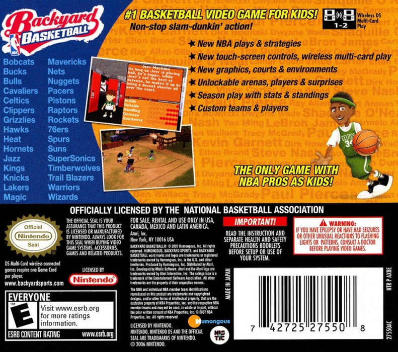 Backyard Basketball – Nintendo DS (DS) - for just $11.99! 