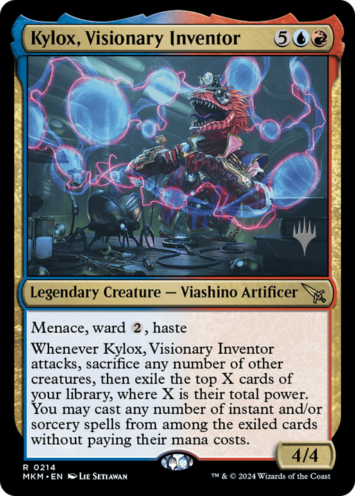 Kylox, Visionary Inventor (PPMKM-214) - Murders at Karlov Manor Promos - for just $0.09! 