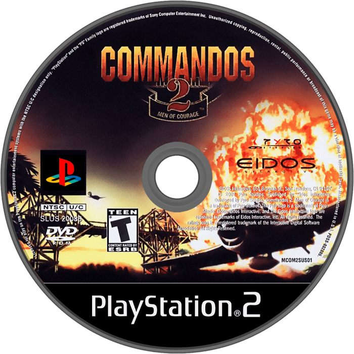 Commandos 2: Men of Courage – PlayStation 2 (PS2) - for just $0! 